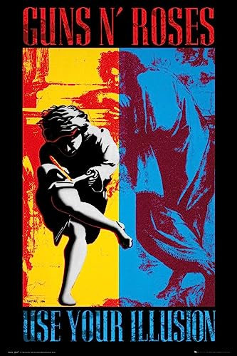 Grindstore Laminiertes Maxi-Poster Guns N Roses Illusion