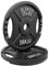 Signature Fitness Olympic Hantelscheibe aus Gusseisen, 5,1 cm, für Krafttraining und Gewichtheben, Zwei-Loch-Stil, 15,9 kg, Paar