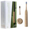 The Clean Toothbrush | Eco-Friendly and Socially Responsible Electric Toothbrush | with Waterproof IPX7 Smart Sonic Technology and USB Charger | Includes 2 Replacement Bamboo Toothbrush Heads