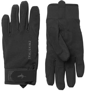 SealSkinz Unisex Wasserdichter Allwetterhandschuh, Schwarz, S
