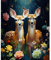 NAIMOER Hirsch Diamond Painting Erwachsene, Tiere Diamant Painting Bilder, Diamond Painting Set Erwachsene Wald Diamond Painting Kinder 5D Diamant Malerei für Home Wand Décor(30x40cm)