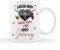 Encre et créations Mug Céramique - Laisse-Moi Boire Mon Café Avec Johnny - fan de Johnny - rock'n'roll - cadeau anniversaire - Noël - cadeau original
