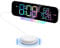 Hiyorsoa Alarm Clocks for Heavy Sleepers, Loud Deaf Alarm Clock with Bed Shaker, Vibrating Dual Alarm Clock with Night Light, 12/24H, Snooze