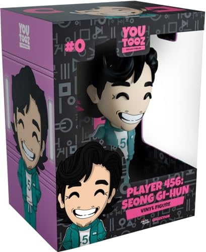 Youtooz You Tooz Player 456: Seong Gi-hun 12,7 cm Vinyl-Figur, Sammlerstück Seong Gi-hun aus der Squid Game Squid Game Collection