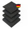BAUHELD® Terrassenpads 90x90x 10mm [105 Stück] Stabile Bautenschutz-Matte aus Gummi-Granulat [Made in Germany] Als Unterleg-Platten für Terrassen-Fliesen, WPC Terrassen-Dielen, Stelzlager, Balkon
