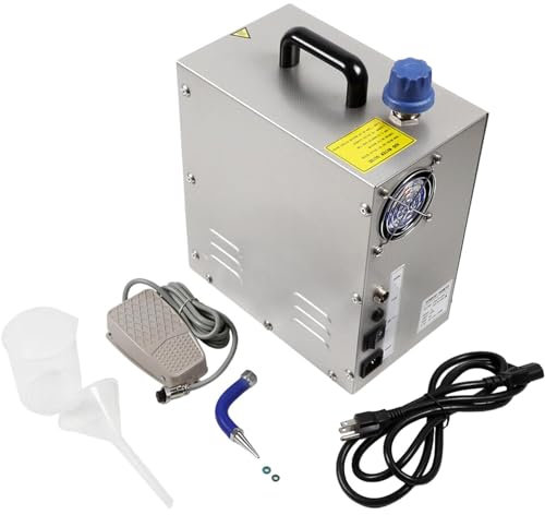 GEJLELDS 2L/4L Stainless Steel Jewelry Steam Cleaner, Jewellery Steam Cleaner Machine, Gem Washer, Gold and Silver Jewelry Steam Cleaning Machine Goldsmith Equipment,2L