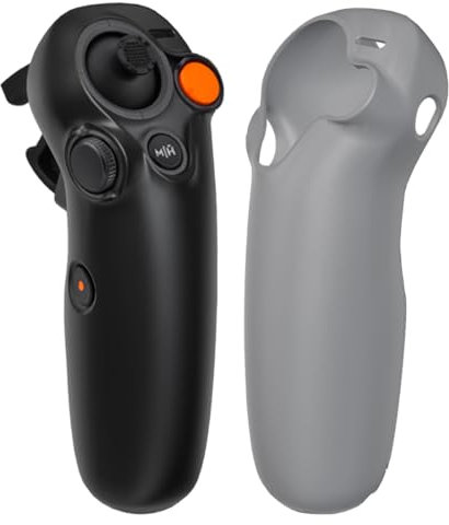 Avata 2 RC 3 Controller Custodia protettiva in silicone anti-goccia RC 3 FPV Motion 3 Custodia protettiva anti-graffio per DJI Avata 2 accessori (grigio)