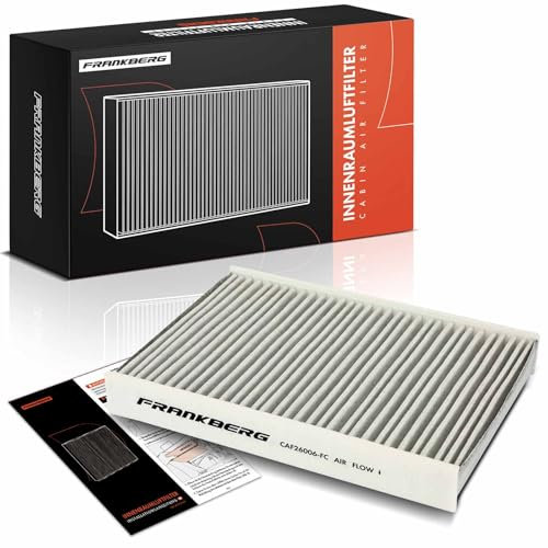 Frankberg Filtro abitacolo filtro polline con carbone attivo, compatibile con Mii KE1 KF1 UP 121 122 123 BL1 BL2 BL3 Citigo NF1 E-Citigo NE1 Load UP 121 122 BL1 BL2 Replace# 1S0819669