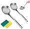 Fine Mesh Stainless Steel Colander - Fine Mesh Strainer With Handle, 304 Stainless Steel Wire Skimmer Spoon, Food Strainer Kitchen Gadget, Sieve For Kitchen Cooking