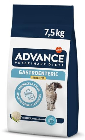 Advance Veterinary Diets Gastroenteric Sensitive Katzenfutter für Katzen mit Magen-Darm-Problemen, 7,5 kg