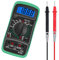 Multimetro Digitale Tester Portatile, Wowfast tester digitale, multimetro digitale professionale, multimetro con Display LCD Retroilluminato Elettrico per Tensione e Corrente AC DC