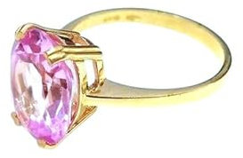 Gioielleria Bucci ANELLO DA DONNA IN ORO GIALLO 18 KT CON ROSA DI FRANCIA