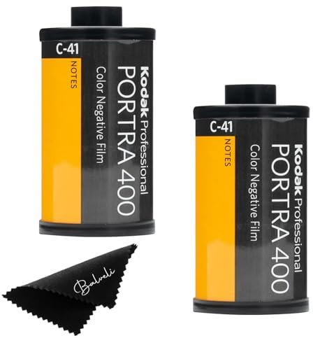 Kodak Portra 400 Film - 2 Pack of 36exp Rolls for 35mm Cameras