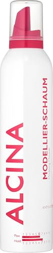 ALCINA Modellier-Schaum | 1 x 300 ml | Extra starker Halt | Beschwert nicht | Schenkt Sprungkraft & mehr Volumen