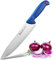 Plys Couteau Cuisine de Chef Professionnel: 22.5cm Couteau Legume - Acier Inoxydable Couteaux à Viande