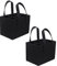 Alipis 2pcs Wine Bottle Bag Holders Portable Wine Pouches for Party Stylish Storage Bags