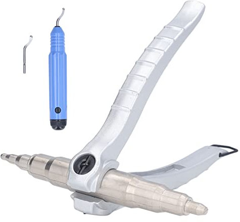 Pipe Tube Expander 6~22mm | Carbon Steel & ABS Hand Tool with Deburring Kit | HVAC/Freezer/AC Repair | Secure Grip Handle