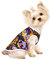 Stiefmütterchen Perfektion bedrucktes Hunde-Shirt, leicht, Sommer, kühl, atmungsaktiv, ärmellos, dehnbare Kleidung
