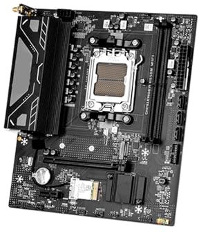 HYUIND Placa Madre Fit For MAXSUN B650M WiFi con AMD 5 7500F AM5 Soporte DDR5 M.2 Bluetooth 4.2 Componentes de computadora Placas Base
