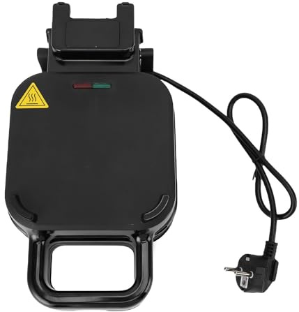 Fyearfly Stuffed Waffle Maker 800W, Double Sided Heating, Non Stick, Easy Clean, EU Plug