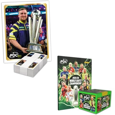 Panini PDC World Darts Championship 2025/26 Stickerkollektion (Update Box-Bundle)