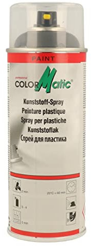ColorMatic 115080 Kunststoff-Spray dunkelgrau seidenmatt 400 ml