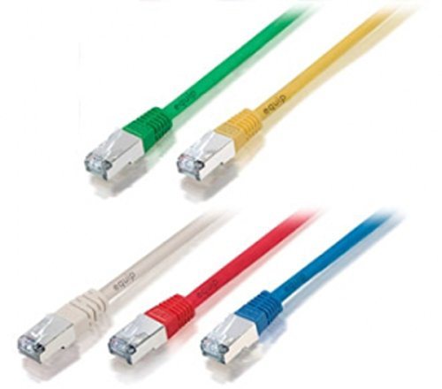 Equip Patchkabel Cat5e F/UTP 2xRJ45 1,00 m Gelb Polybeutel