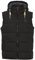 !Solid SDDry Weste Herren Weste Steppweste Outdoor Weste mit Kapuze Stehkragen Eingrifftaschen Baumwollmischung Regular fit, Größe:M, Farbe:Black (9000)