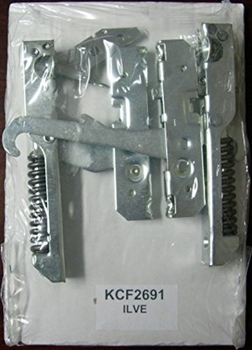 Casaricambi - Kit Cerniere Forno 2 Cerniere 148X20 Incompiuta + 2 Portarullino