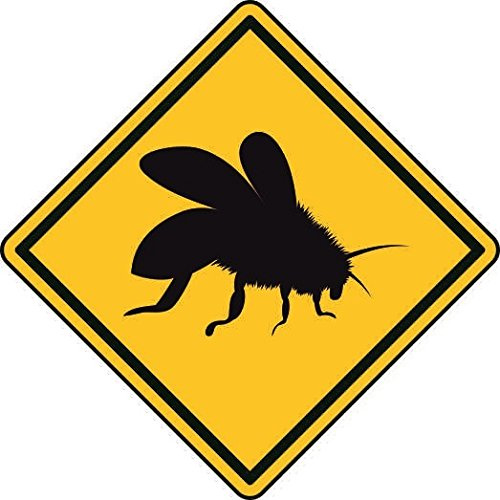 U24 Aufkleber Vorsicht Biene Autoaufkleber Sticker