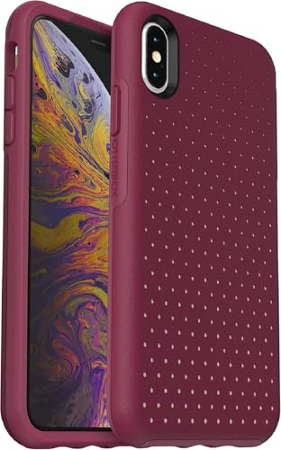OtterBox Statement Moderne Series Case for iPhone Xs Max - Berry Splash (RED Plum/Silver Pink)