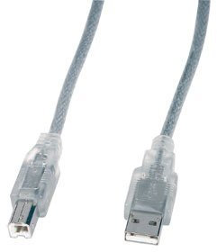 VSHOP® Câble USB 2.0 A-B pour imprimante/Scanner Qualite SUPERIEURE Blindé. pour HP Lexmark Epson Canon IBM Brother .Longueur 1.8M.