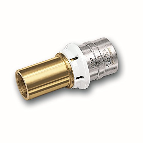 Alu-Verbundrohr Pressfitting bleifrei SANHA Übergangsmuffe auf Kupfer 26 x 22 mm