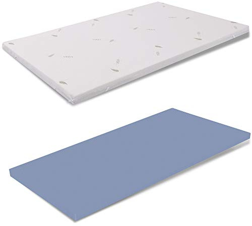 Topper Waterfoam - 120x190 cm 3 cm Hoch, Abnehmbar AloeVera