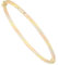 My Gold Damen Armreif Gold Armband Echtes Gelbgold Rotgold Roségold Weißgold 375 (9 Karat) Tri-Color Ø 65mm Milloa S-00561-G685