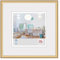 walther design Bilderrahmen gold 13 x 13 cm New Lifestyle Kunststoffrahmen KV313G