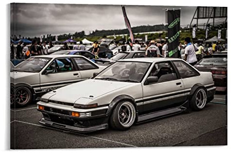JDM Auto-Poster, Wandbilder Wandbild, Leinwand-Kunst, Poster und Wandkunst, Bilderdruck, modernes Familienschlafzimmerdekor, 30 x 45 cm