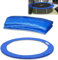 YRHome Bâche de protection pour trampoline - Diamètre : 244 cm - 305 cm - 366 cm - Résistant aux UV - Indéchirable - Protection des bords - Tapis de sécurité pour trampoline - Taille standard - Bleu