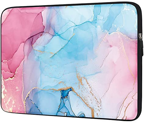 AMARY 11.6 -12.5 inch Laptop Bag Neoprene Notebook Carrying Pouch Chromebook Sleeve Ultrabook Case Tablet Cover Fit Apple MacBook Air HP DELL Lenovo Asus Samsung (Marble)