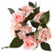 Harilla Kerzenringe Künstliche Blumenkranz Frühlingskranz Sommerkranz Kerzenkränze Kleine Boho Kranz Stumpenkerzenhalter für Haustür Hochzeit Mittelstücke Home Party Tischdekoration, Hell-Pink
