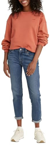 Levi's Femme Mid Rise Boyfriend, Lapis Gem, 29W / 27L
