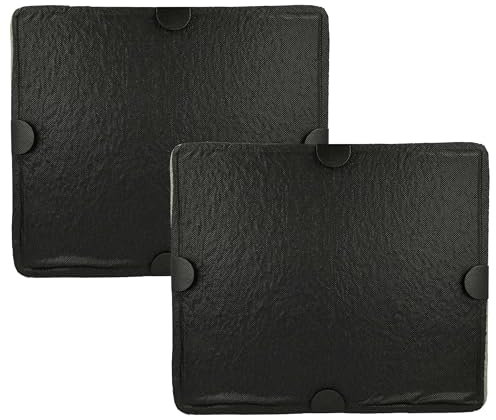 vhbw 2x filtro ai carboni attivi compatibile con Miele DA 428-4, DA 428-6, DA 428-8 W, DA 429-4 cappa da cucina - 29 x 24,5 x 2 cm