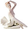 MTME Porzellan-Figuren Balletttänzer Haltung C, geformte Statue, Handwerk, Kunstwaren, Skulptur, Heimdekoration (C)