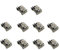 LiLiTok Lot de 10 ports d'interface HD pour PS5 HDMI compatible avec connecteur de console de jeu PS5