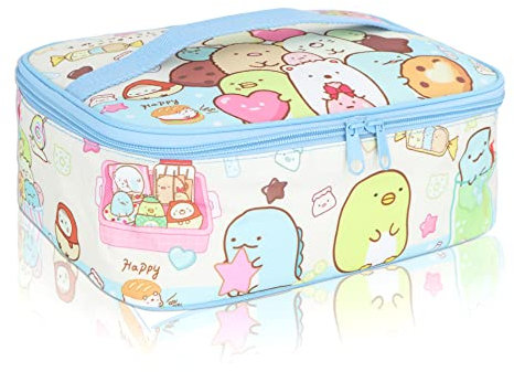 Roffatide Anime Sumikko Gurashi Lunch Bag mit Griff Isolierte auslaufsichere Lunch Box Wiederverwendbare Lunch Bag Lunch Cooler Bag für Arbeit Picknick Schule Reisen