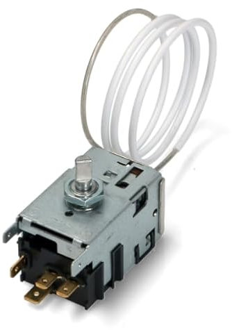 BSSTORE Termostato frigorífico 077B5219 4 contactos compatible con varias marcas y modelos equivalente a 2425021231