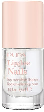 Pupa Nagellack Top Coat Lipgloss Nails Nail Polish 100 transparent 4,5 ml