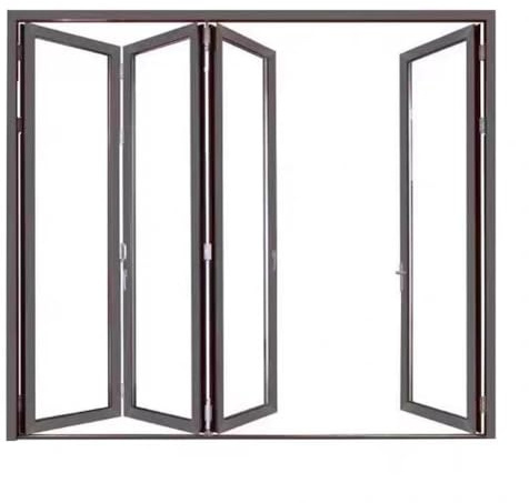 XILYZMO Alliage D'Aluminium Fenêtre Concession, Piste À Propos Serveur sur Pied Porte-fenêtre, 5 Mm Trempé Pliable Mobile Coulissantes, Distributeur Automatique Horizontal(130x100cm)