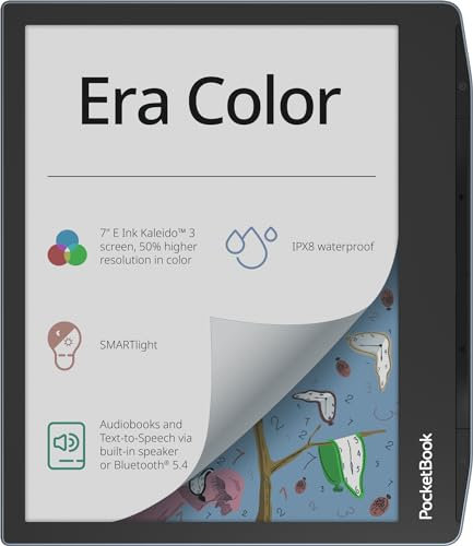 Pocketbook Era Color - Stormy Sea (Deutsche Version) inkl. Pocketbook Flip Cover - Black