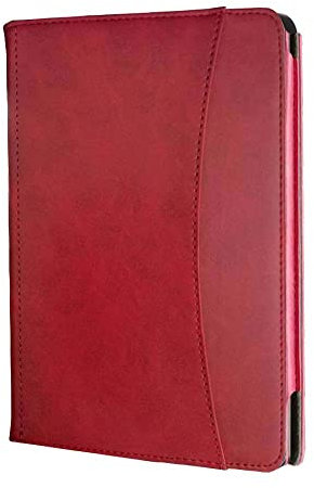 AKLiSa Étui de protection pour liseuse Kobo Aura One N709 N709 - Fermeture magnétique - Bordeaux